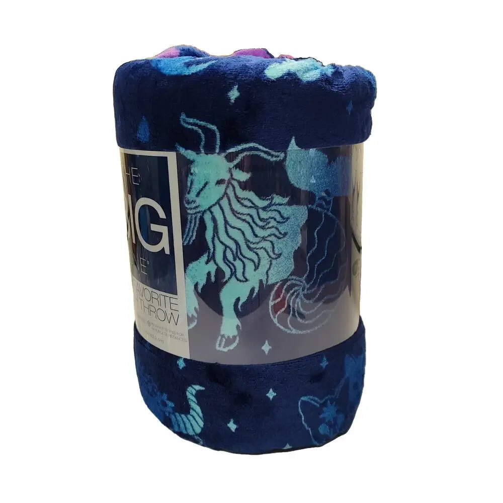 The Big One Zodiac Signs Oversized Supersoft Plush Throw